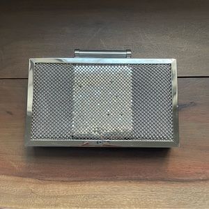 Whiting & Davis clutch crossbody bag
